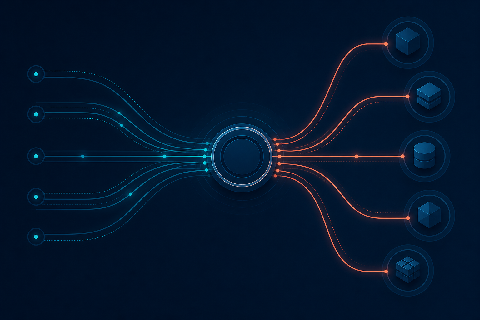 Gateway routing hub